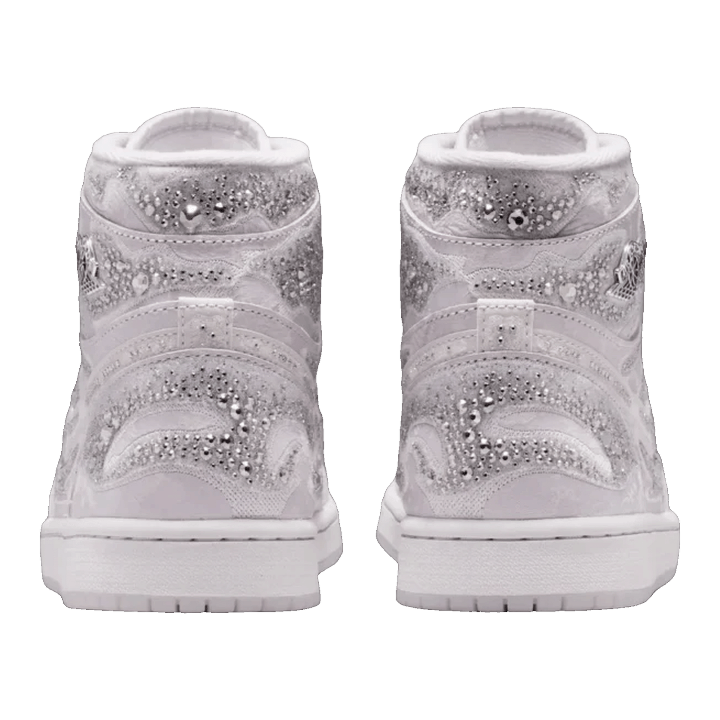 Nike Air Jordan 1 Retro High OG Swarovski Vast Grey (W) Back HF6248-002