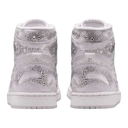 Nike Air Jordan 1 Retro High OG Swarovski Vast Grey (W) Back HF6248-002
