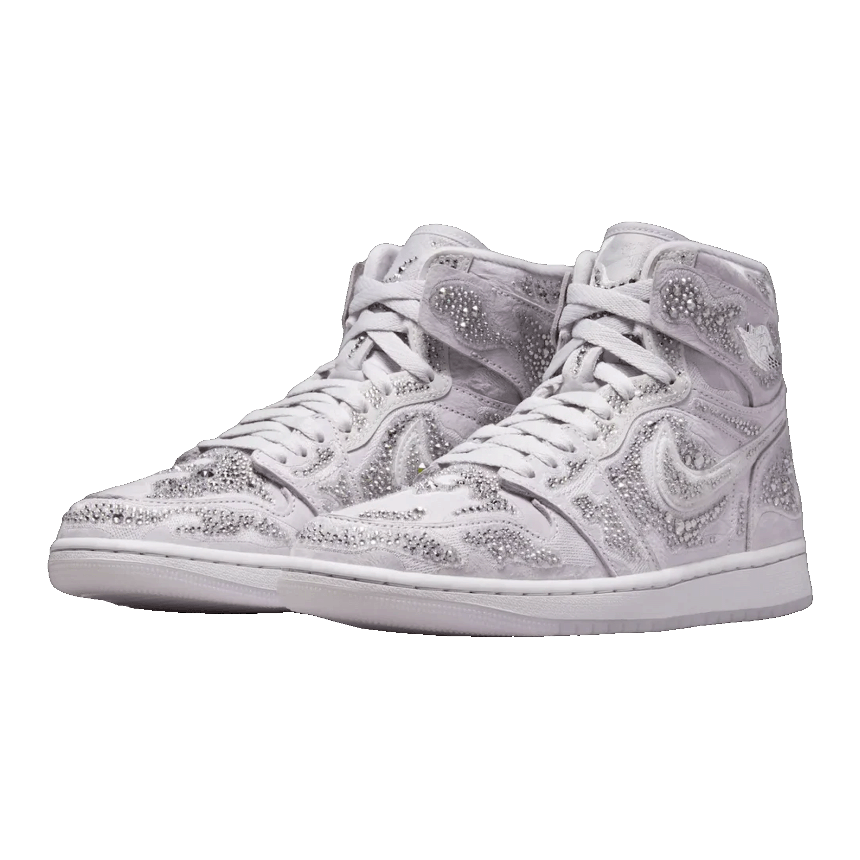 Nike Air Jordan 1 Retro High OG Swarovski Vast Grey (W) Side HF6248-002