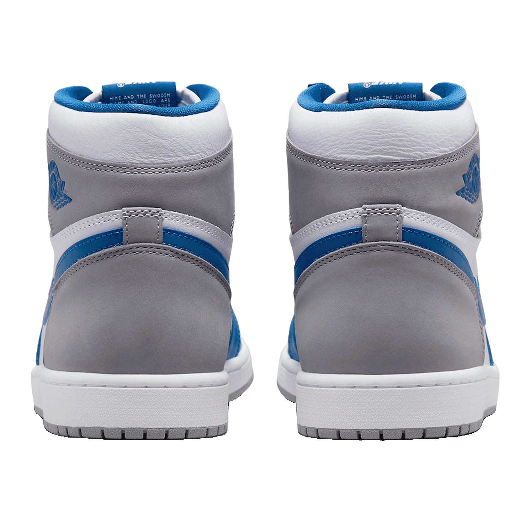 Nike Air Jordan 1 Retro High OG True Blue (GS) Back