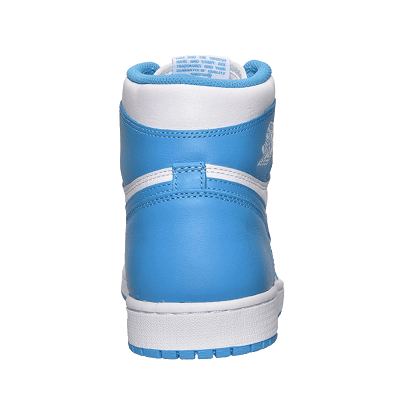 Nike Air Jordan 1 Retro High OG UNC Back