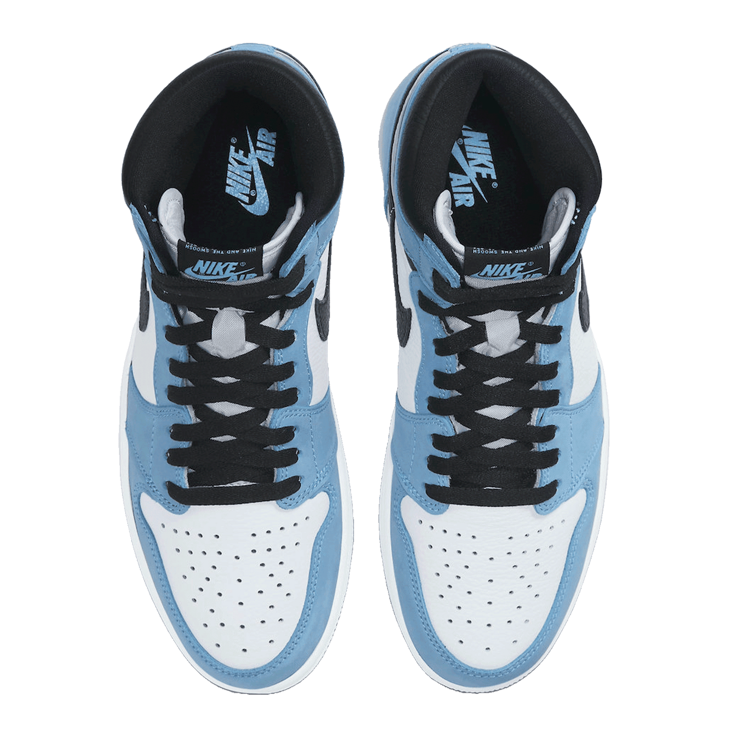 Nike Air Jordan 1 Retro High OG University Blue Oben