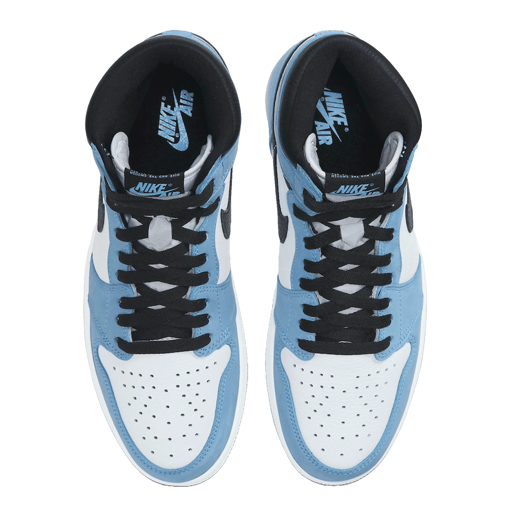 Nike Air Jordan 1 Retro High OG University Blue Oben