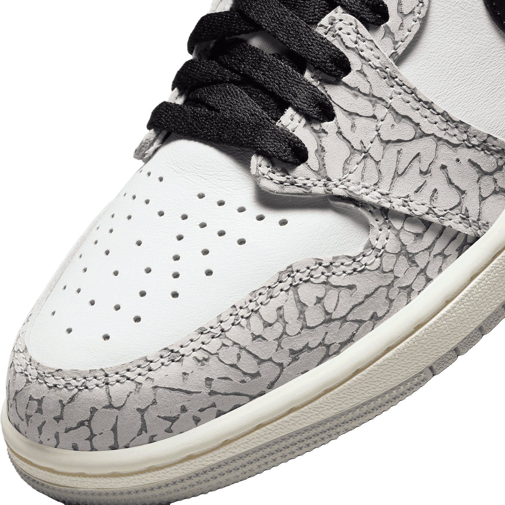 Nike Air Jordan 1 Retro High OG White Cement Toe