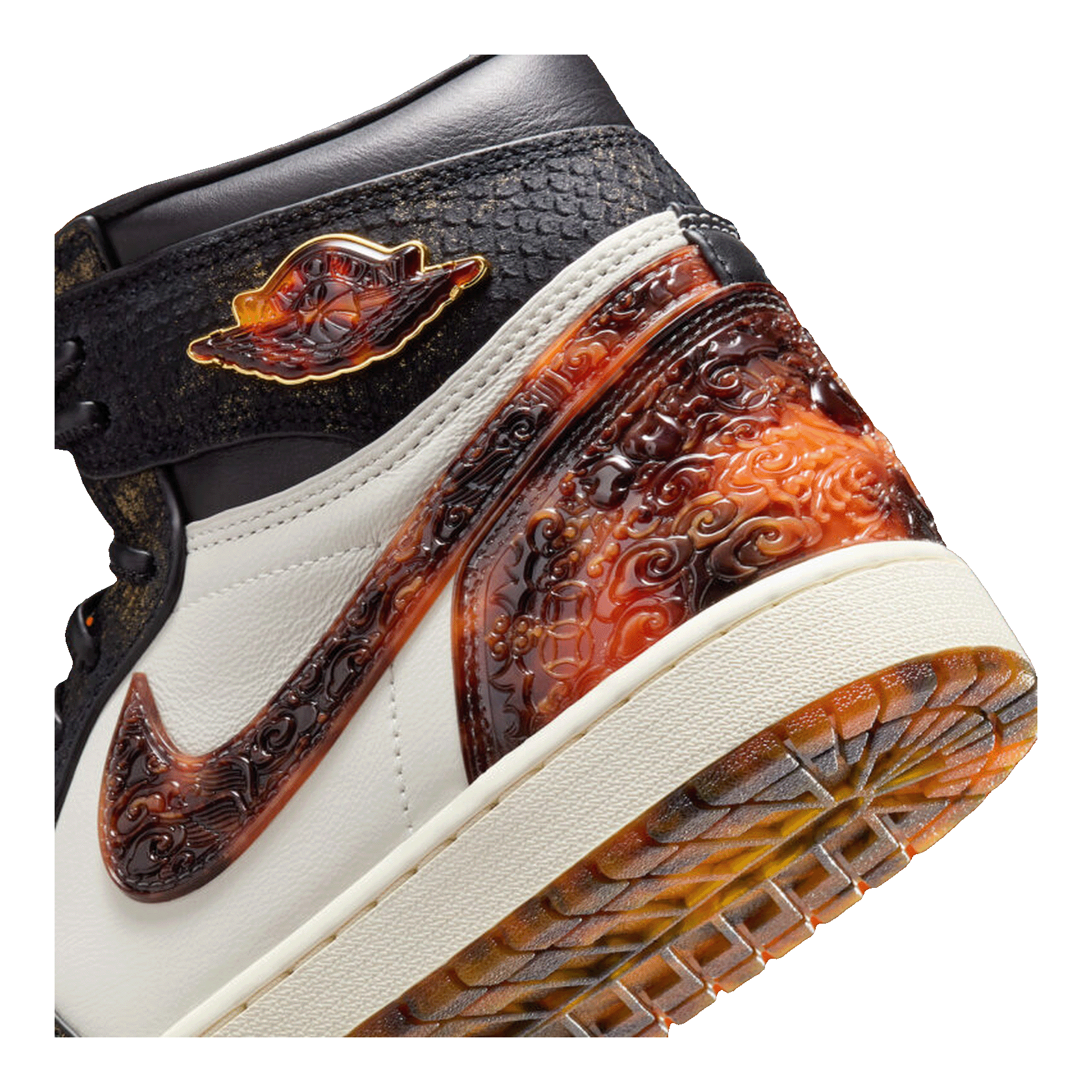 Nike Air Jordan 1 Retro High OG Xuanwu Year of the Snake Detail