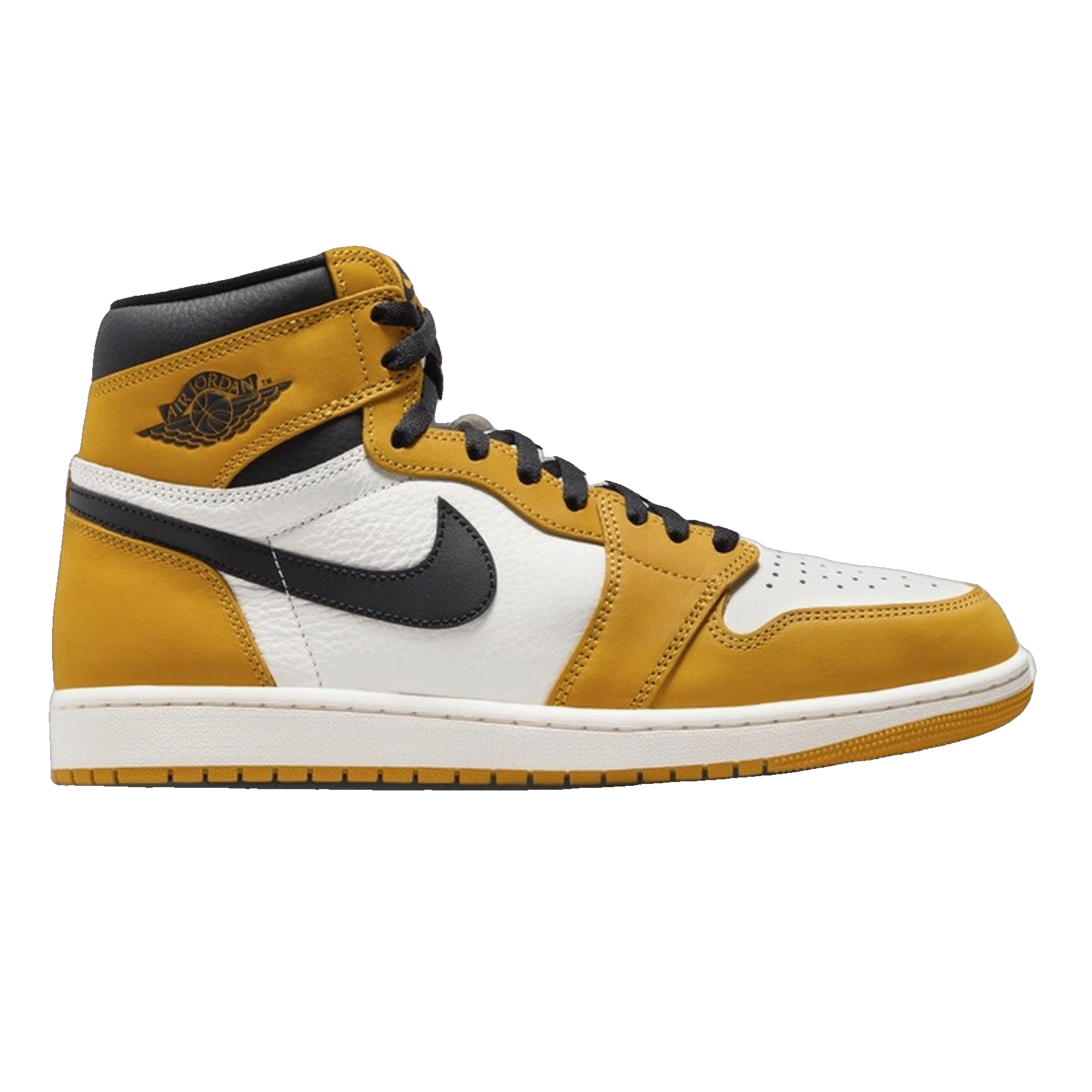 Nike Air Jordan 1 Retro High OG Yellow Ochre (GS)