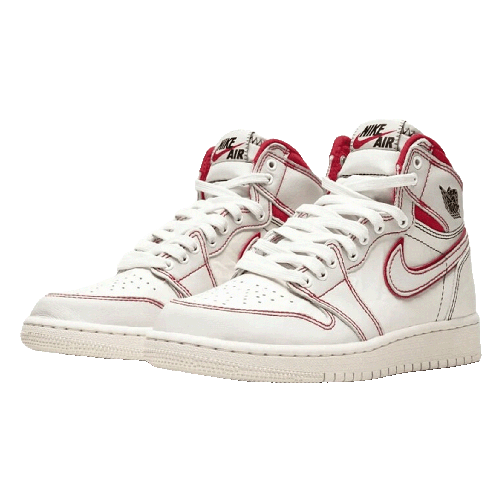 Nike Air Jordan 1 Retro High Phantom Gym Red (GS)