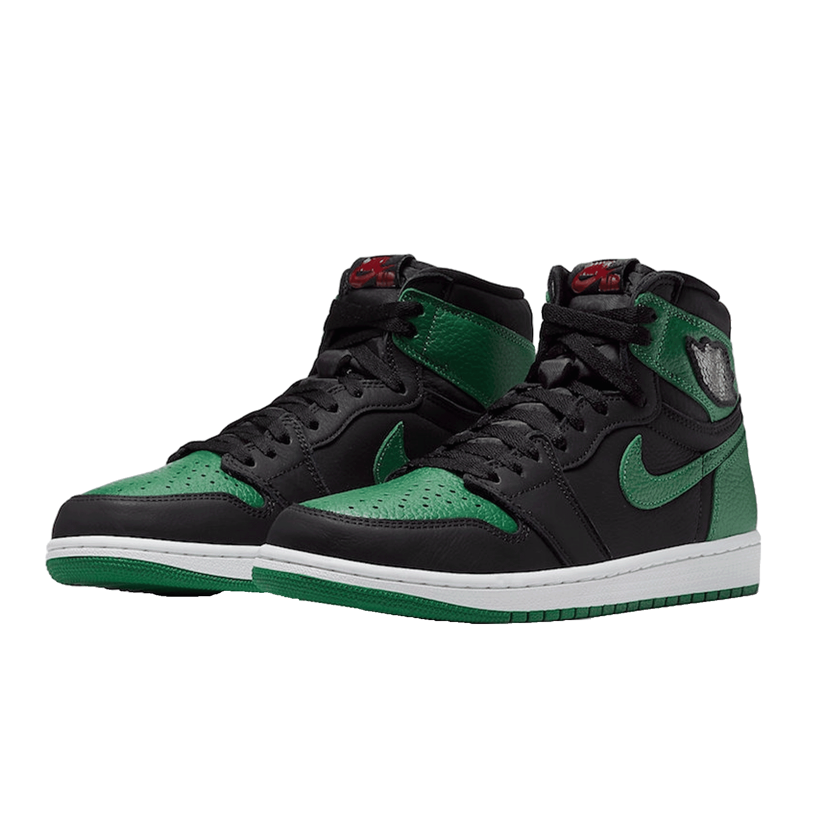 Nike Air Jordan 1 Retro High Pine Green Black Side