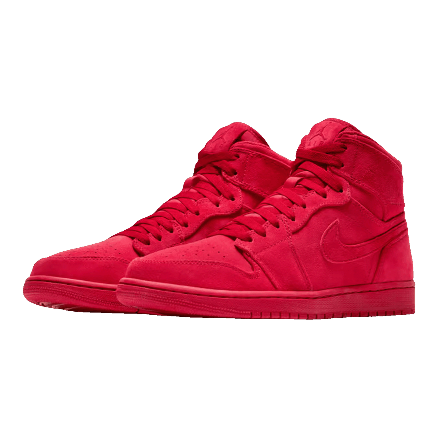Nike Air Jordan 1 Retro High Red Suede Side