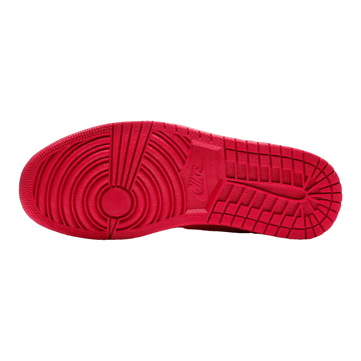 Nike Air Jordan 1 Retro High Red Suede Sohle