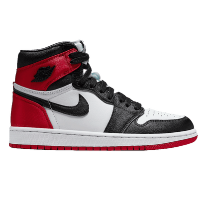 Nike Air Jordan 1 Retro High Satin Black Toe (W)