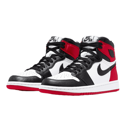 Nike Air Jordan 1 Retro High Satin Black Toe (W) Side