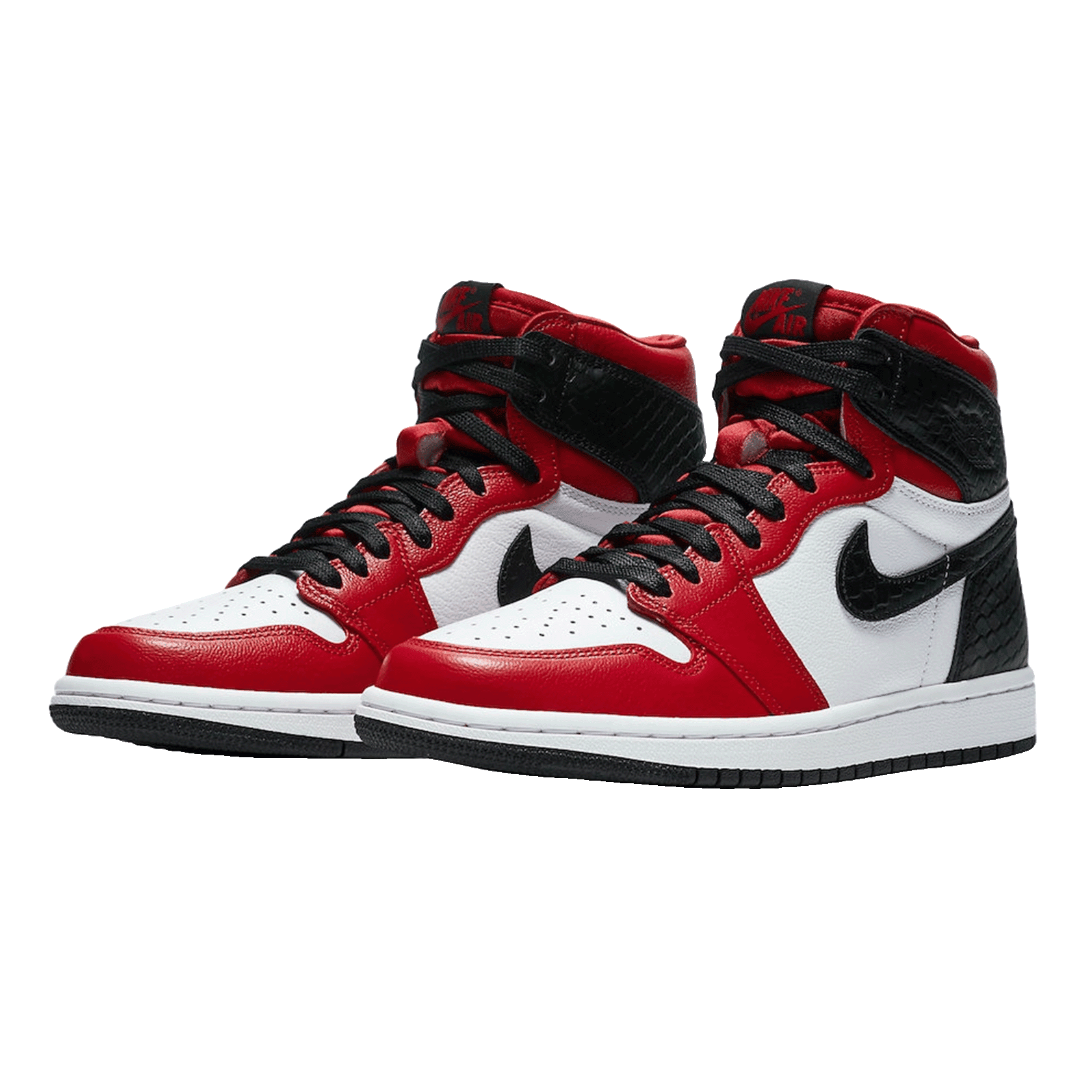 Nike Air Jordan 1 Retro High Satin Snake Chicago (W) Side