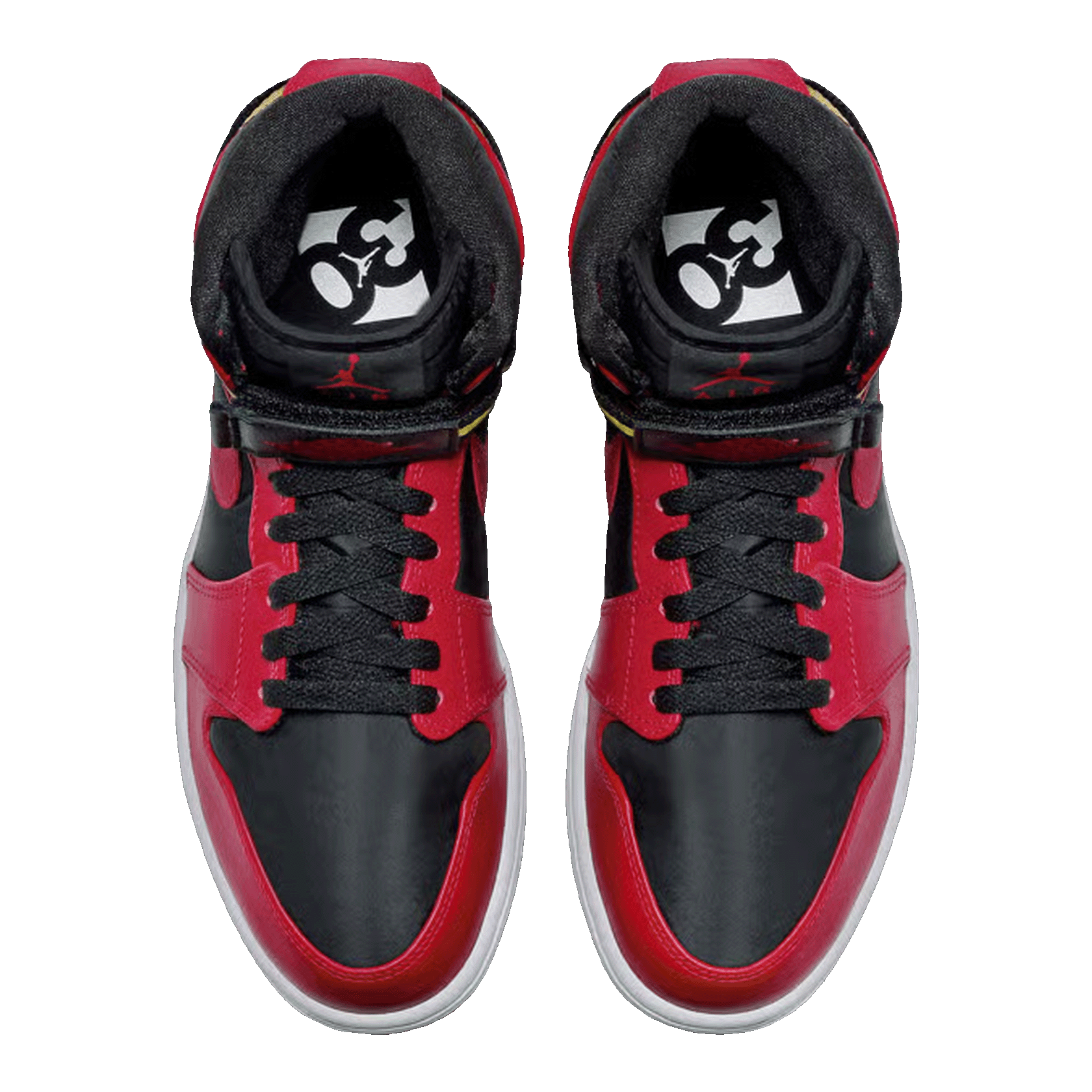 Nike Air Jordan 1 Retro High Strap Gym Red Oben