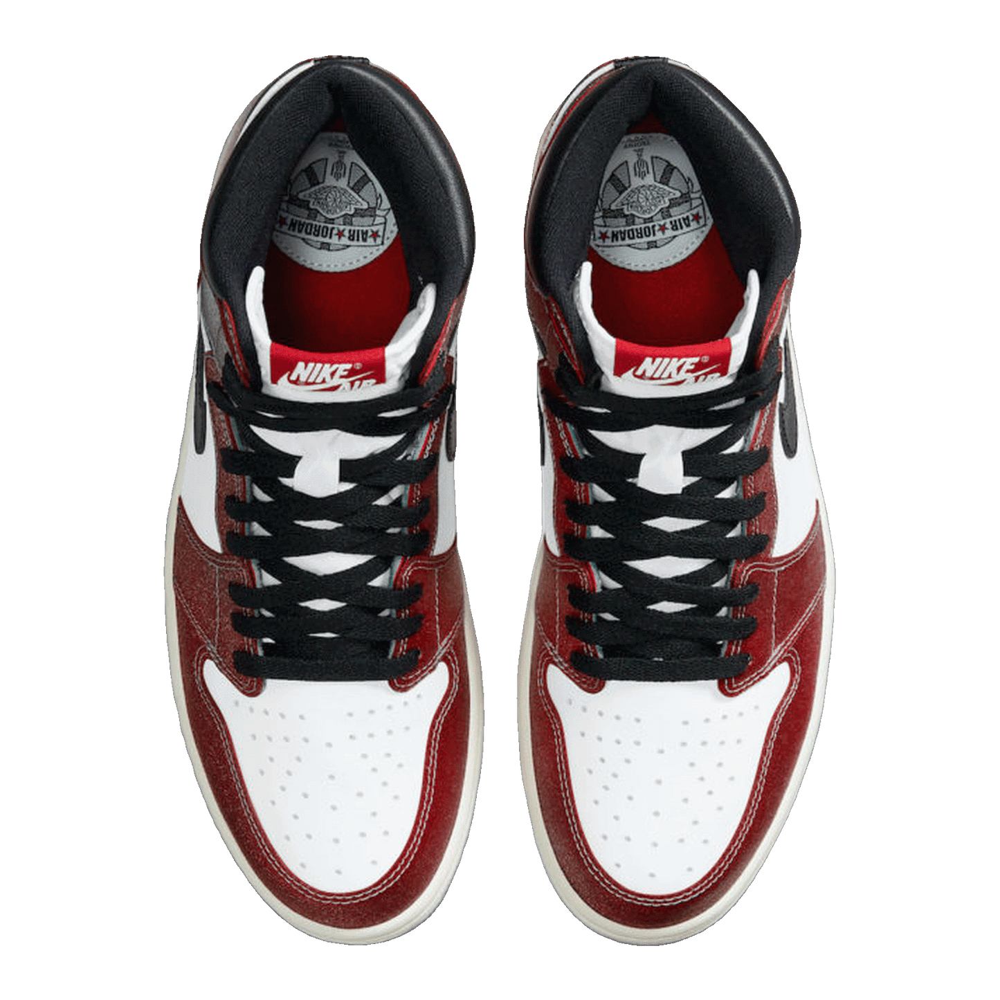 Nike Air Jordan 1 Retro High Trophy Room Chicago (Friends and Family) (W/ Blue Laces) Oben