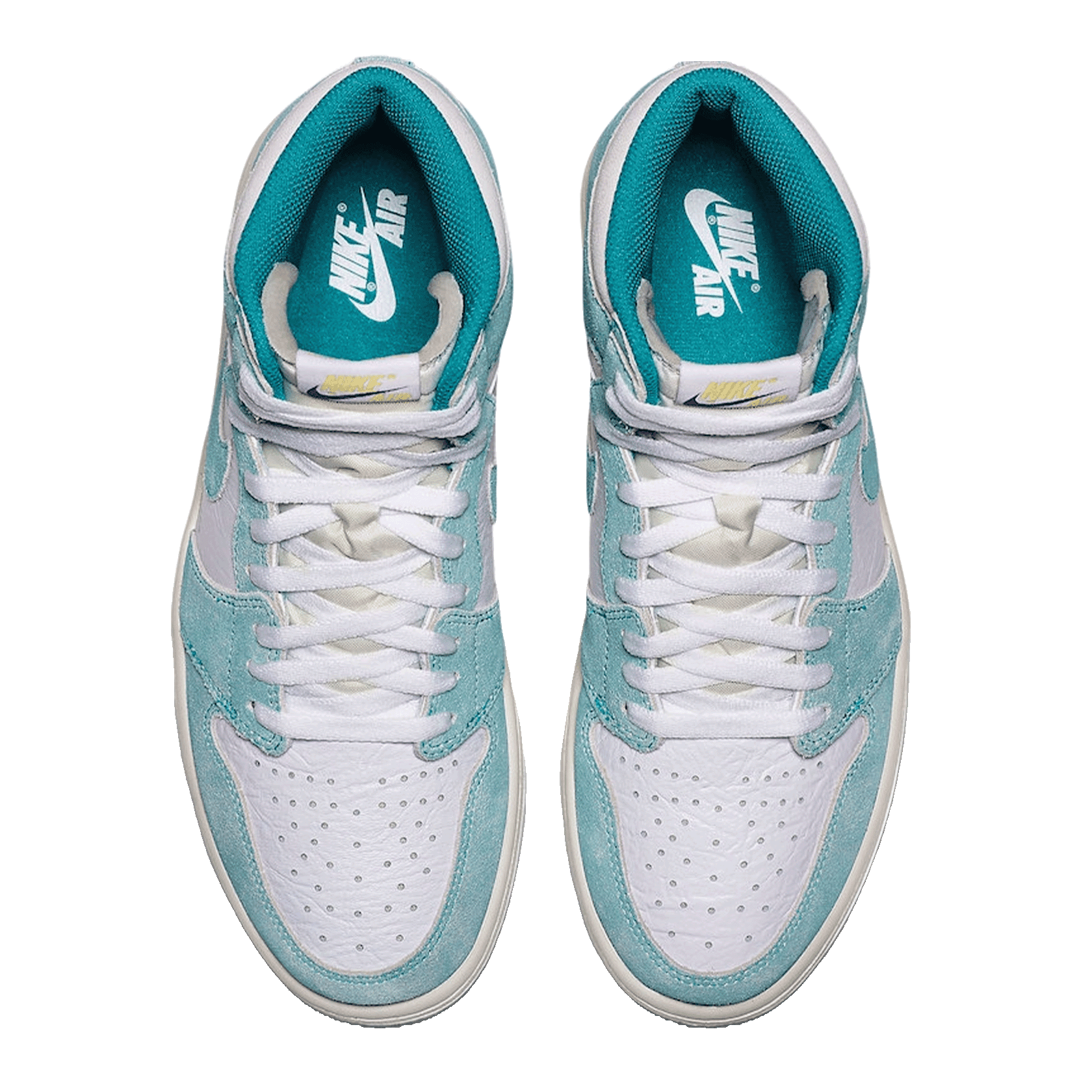 Nike Air Jordan 1 Retro High Turbo Green (GS) Oben
