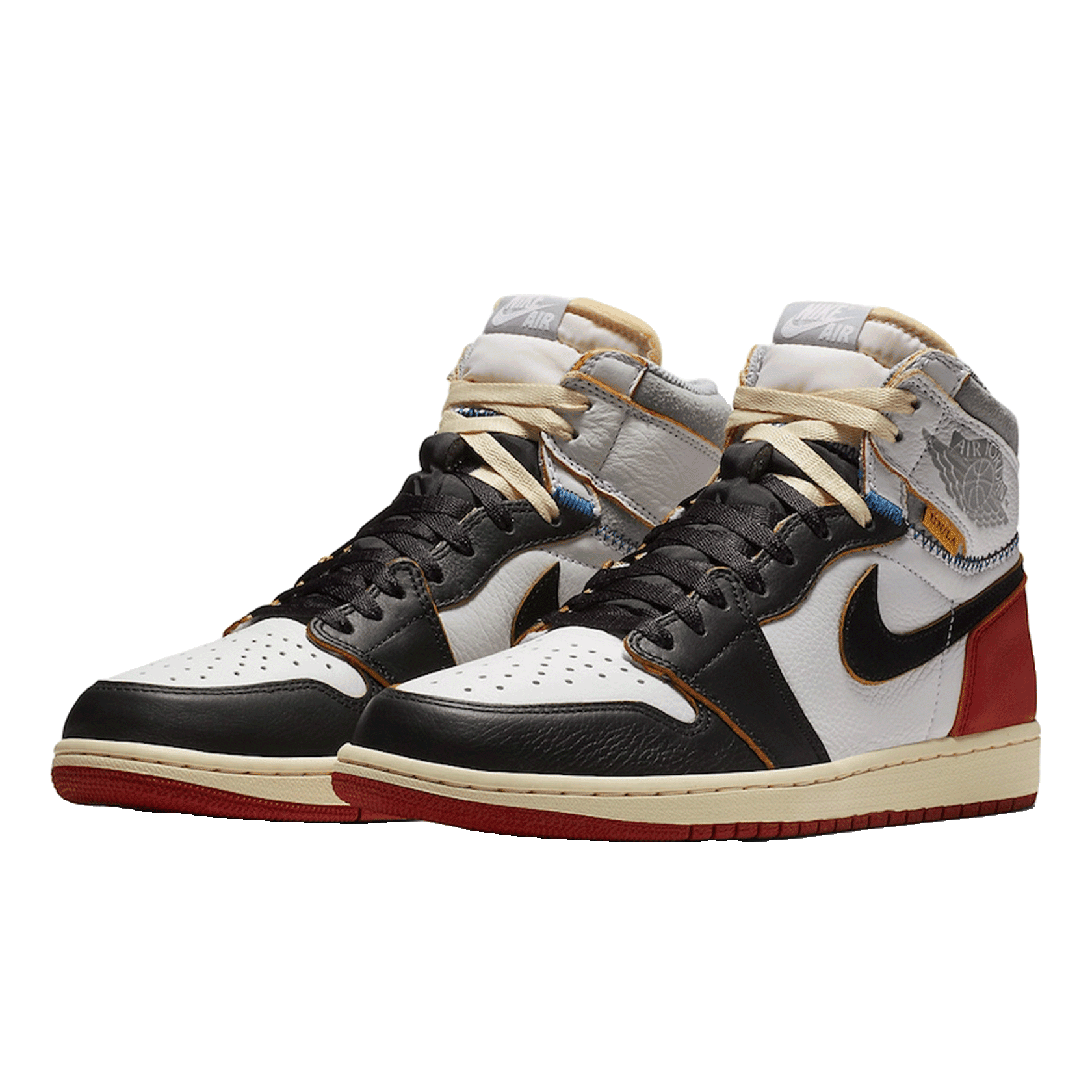 Nike Air Jordan 1 Retro High Union Los Angeles Black Toe Side