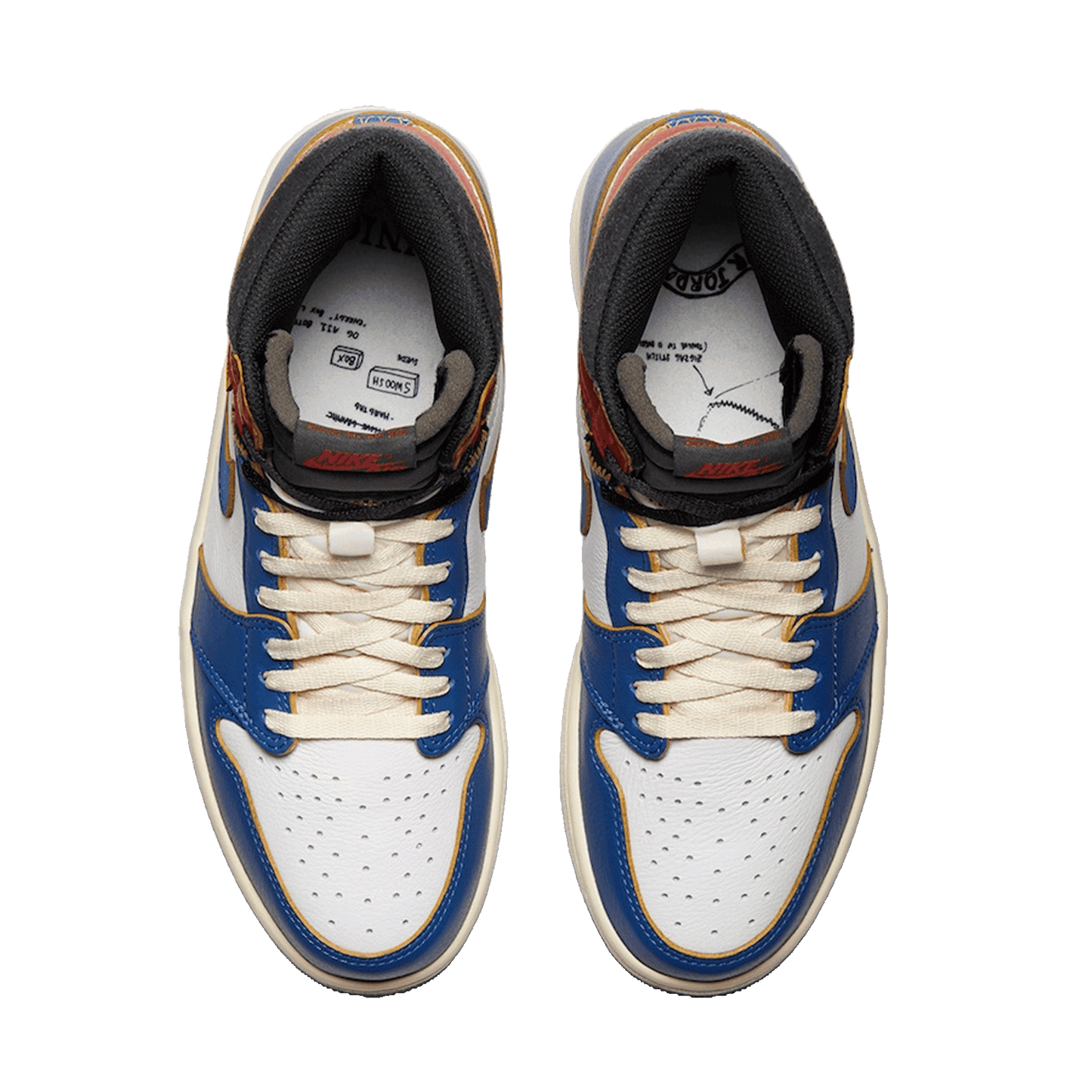 Nike Air Jordan 1 Retro High Union Los Angeles Storm Blue Oben