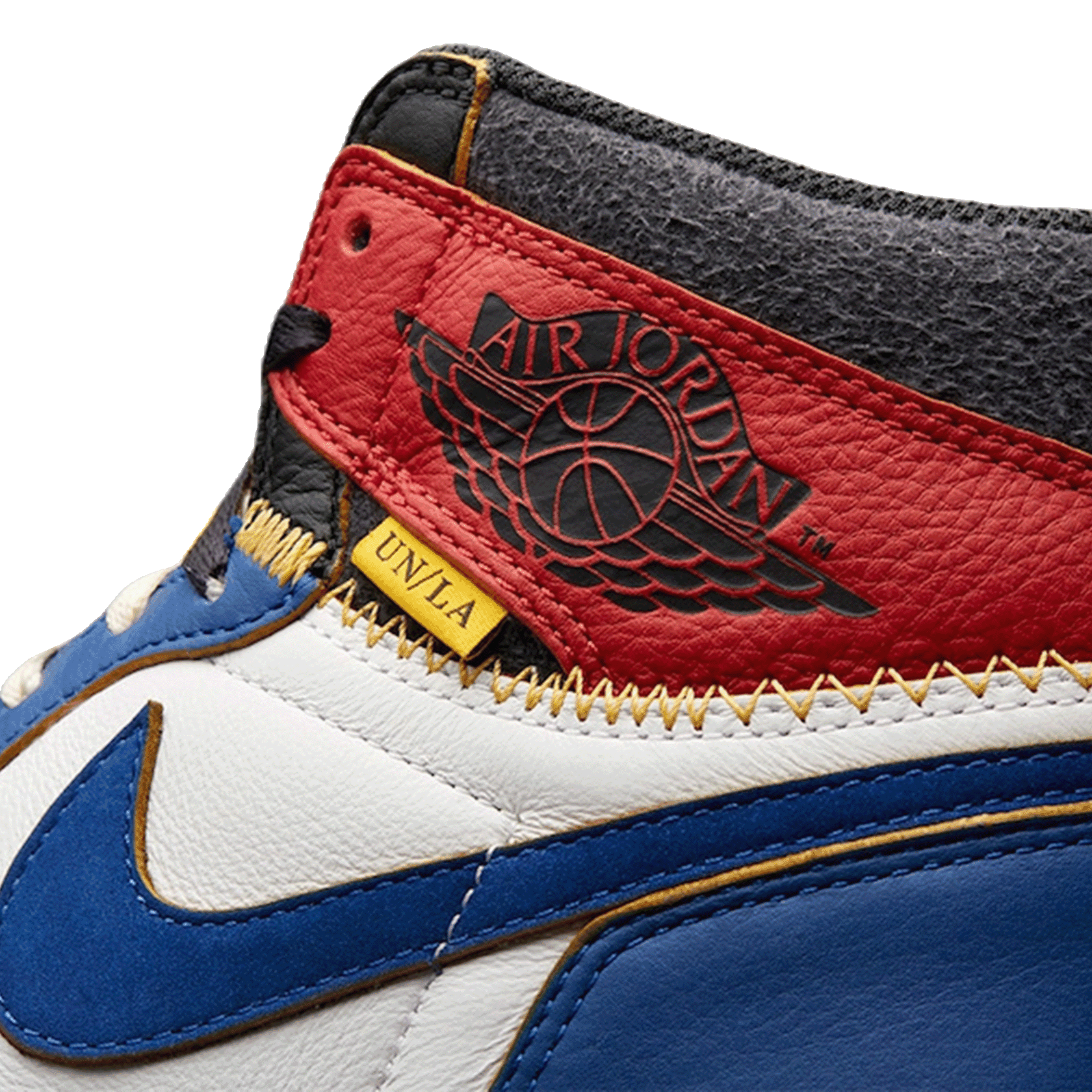 Nike Air Jordan 1 Retro High Union Los Angeles Storm Blue Wing