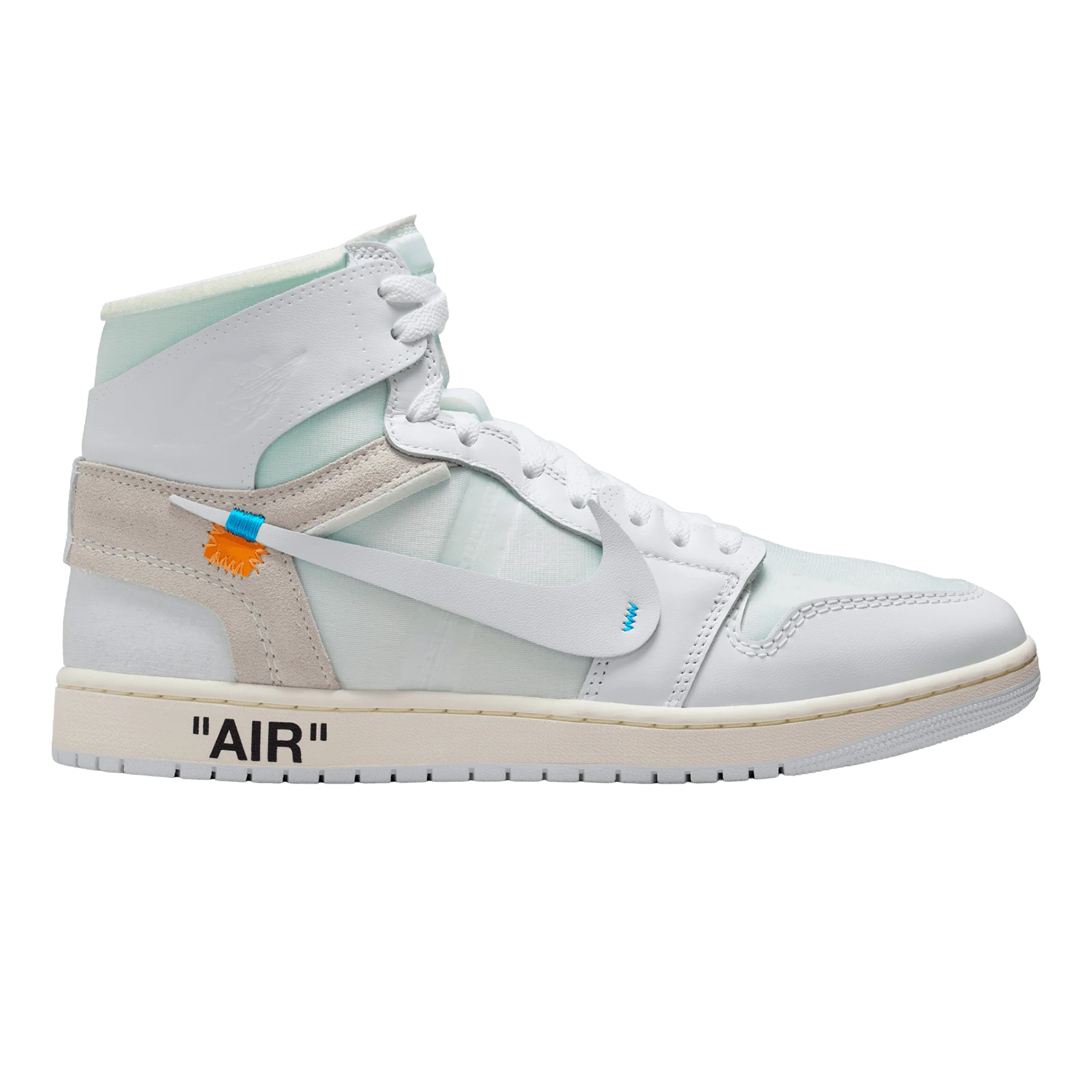 Nike Air Jordan 1 Retro High Virgil Abloh Archive Alaska AA3834-100