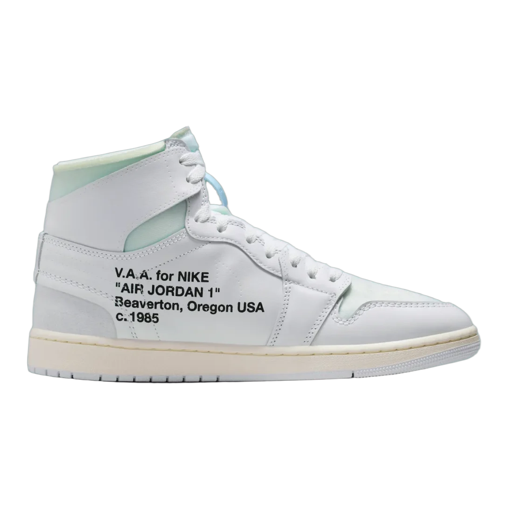 Nike Air Jordan 1 Retro High Virgil Abloh Archive Alaska AA3834-100 Innen