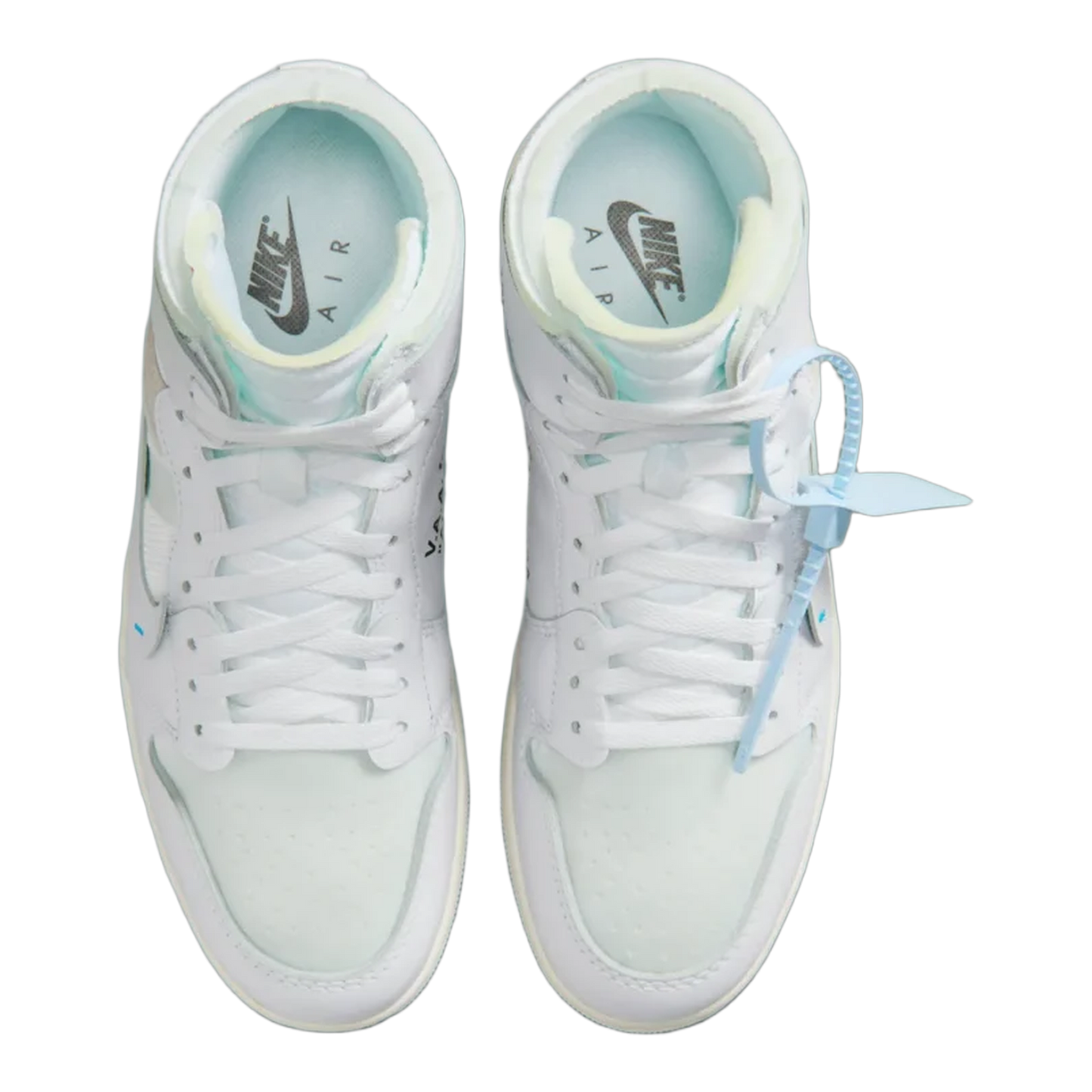 Nike Air Jordan 1 Retro High Virgil Abloh Archive Alaska AA3834-100 Oben