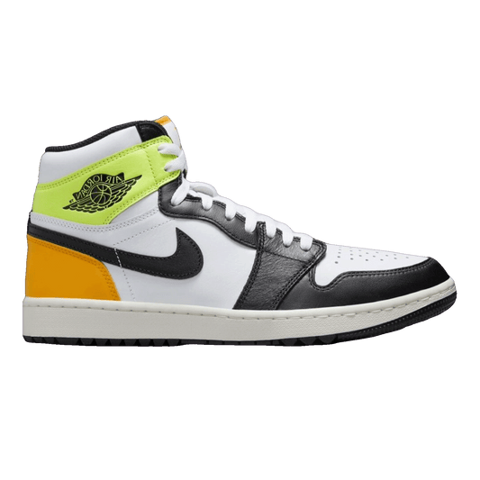 Nike Air Jordan 1 Retro High White Black Volt University Gold