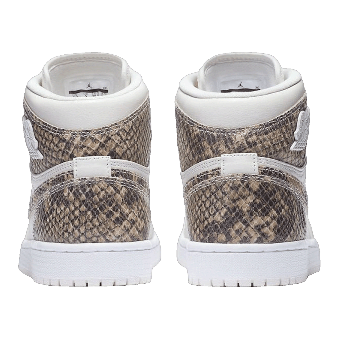 Nike Air Jordan 1 Retro High White Snake (W) Back