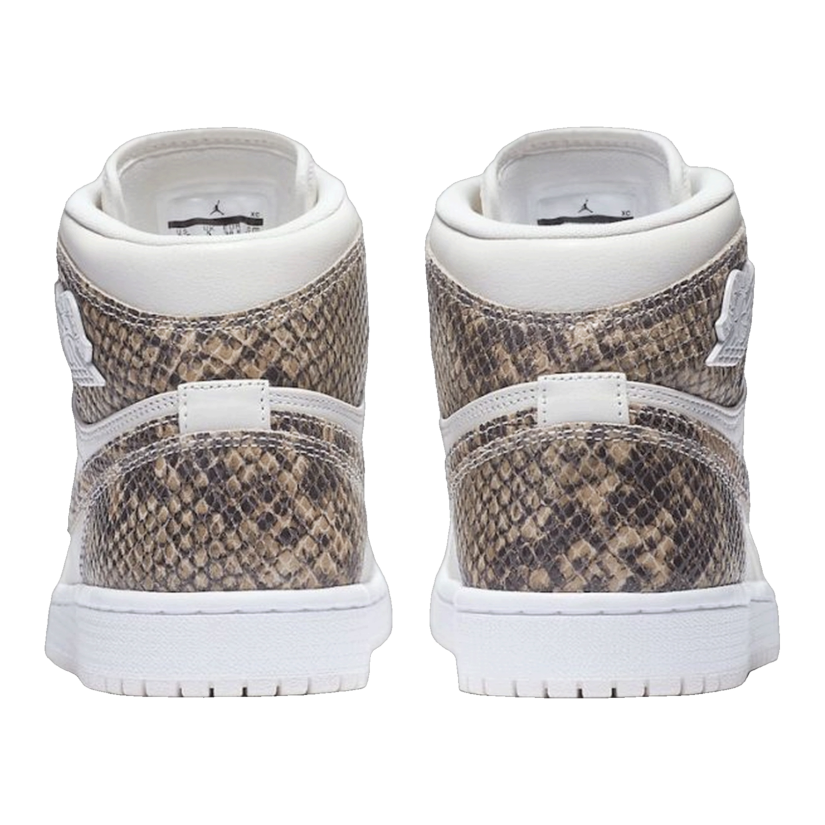 Nike Air Jordan 1 Retro High White Snake (W) Back