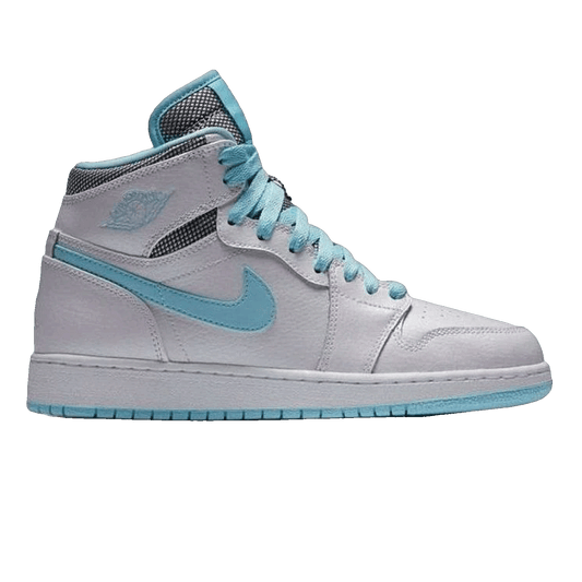Nike Air Jordan 1 Retro High White Still Blue (GS)