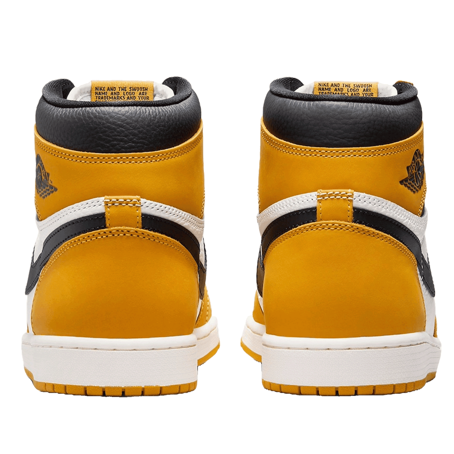 Nike Air Jordan 1 Retro High Yellow Ochre Back