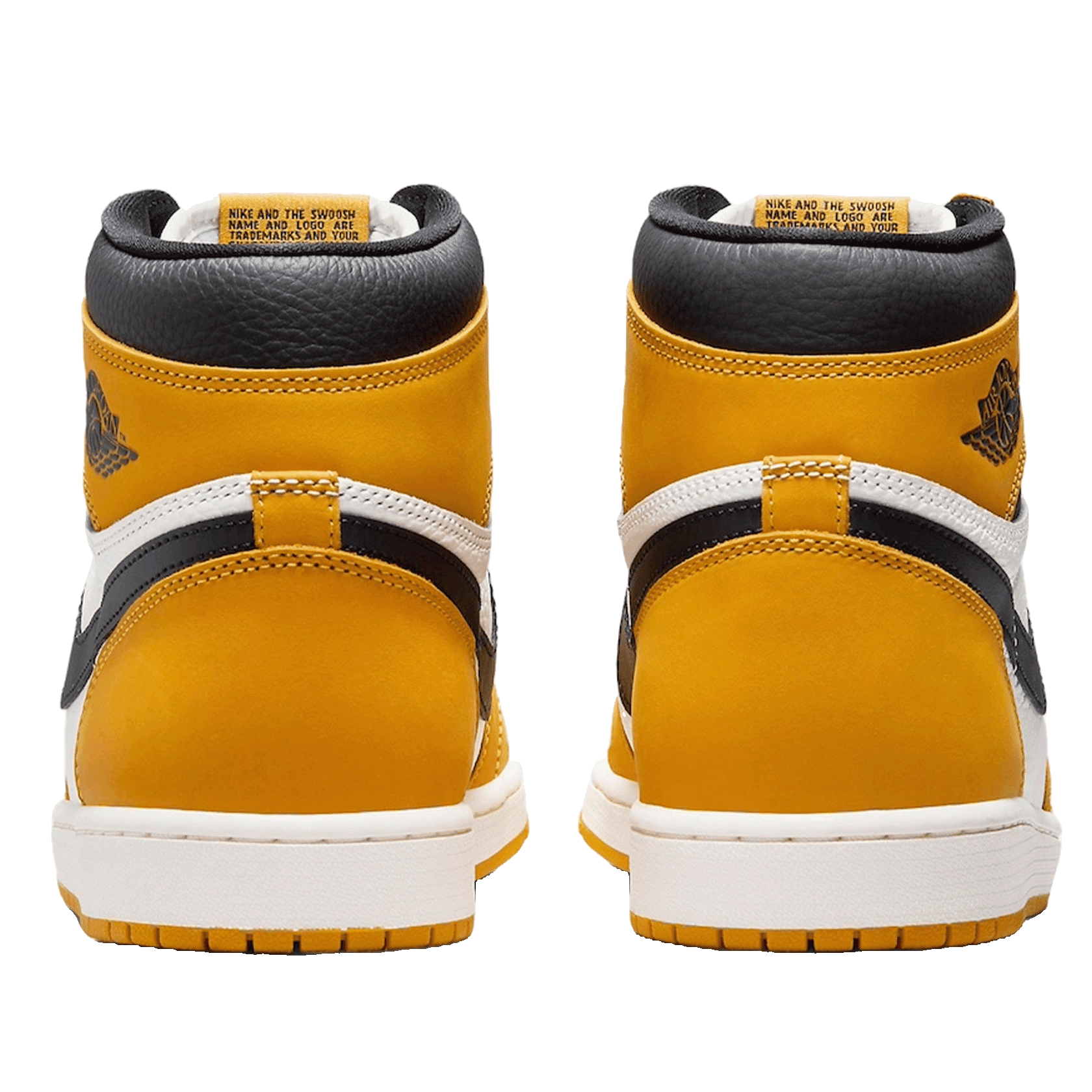 Nike Air Jordan 1 Retro High Yellow Ochre Back