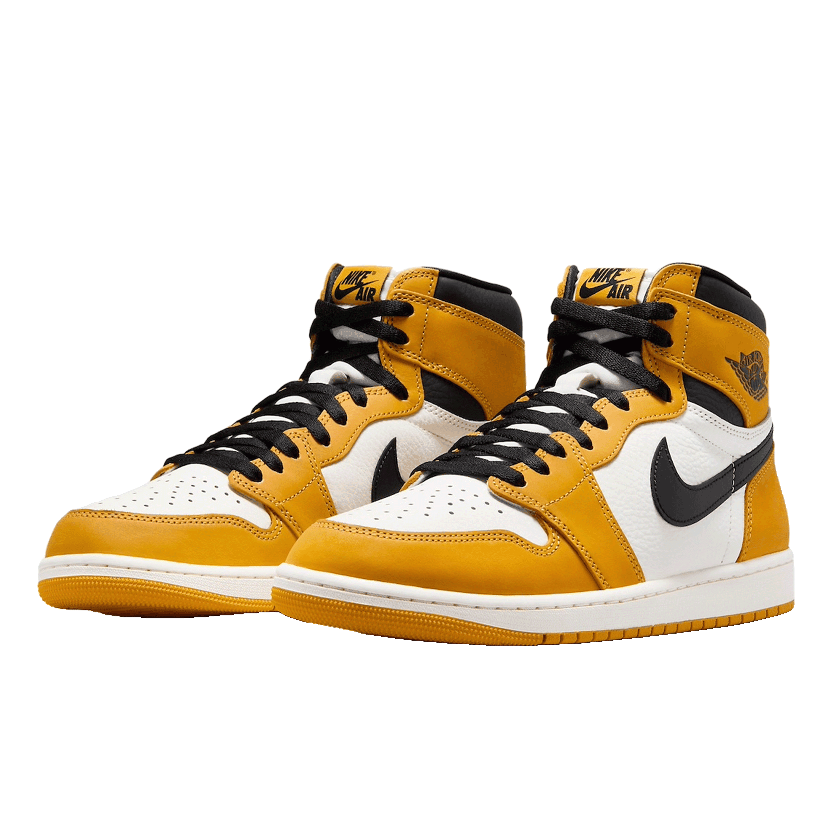Nike Air Jordan 1 Retro High Yellow Ochre Side