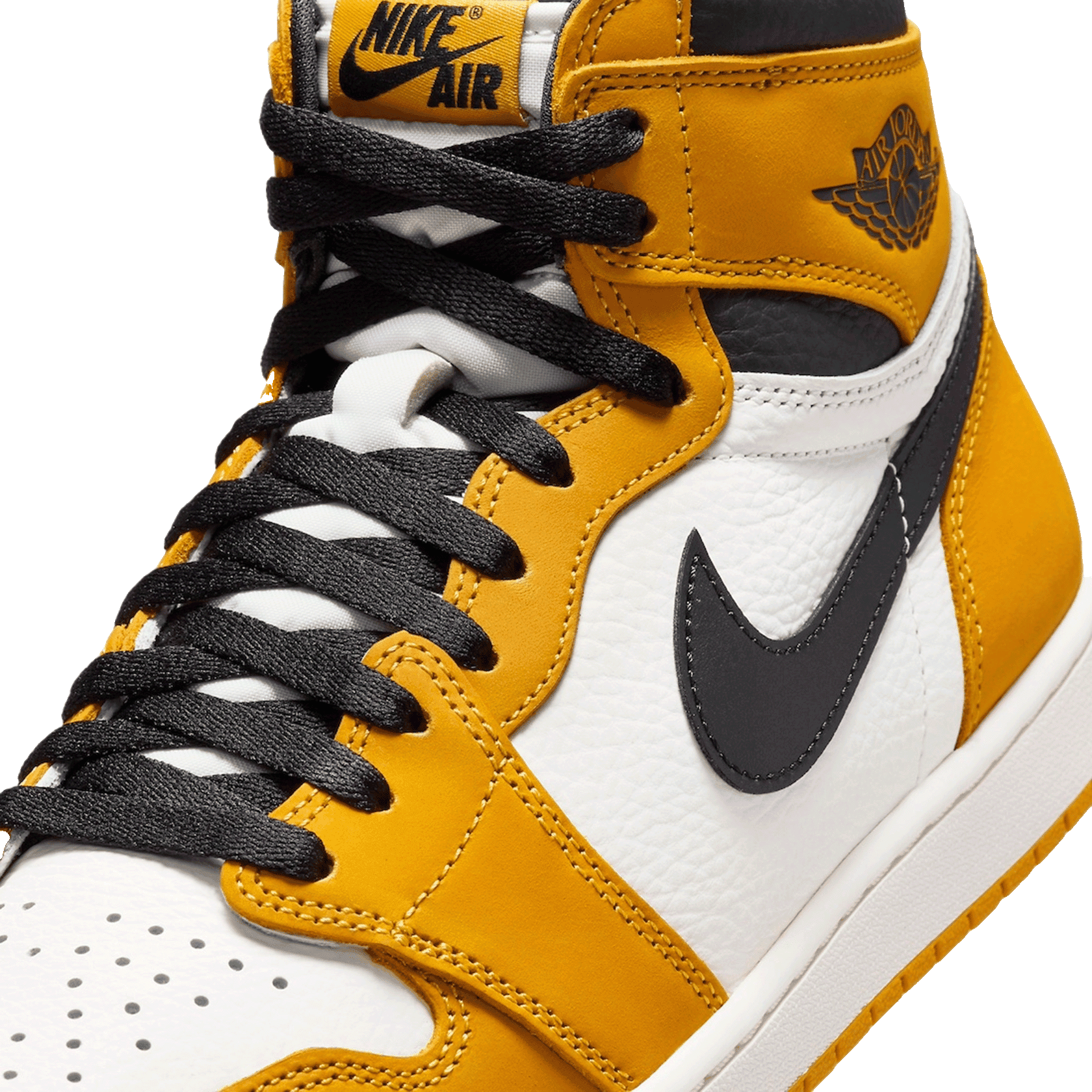 Nike Air Jordan 1 Retro High Yellow Ochre Tongue