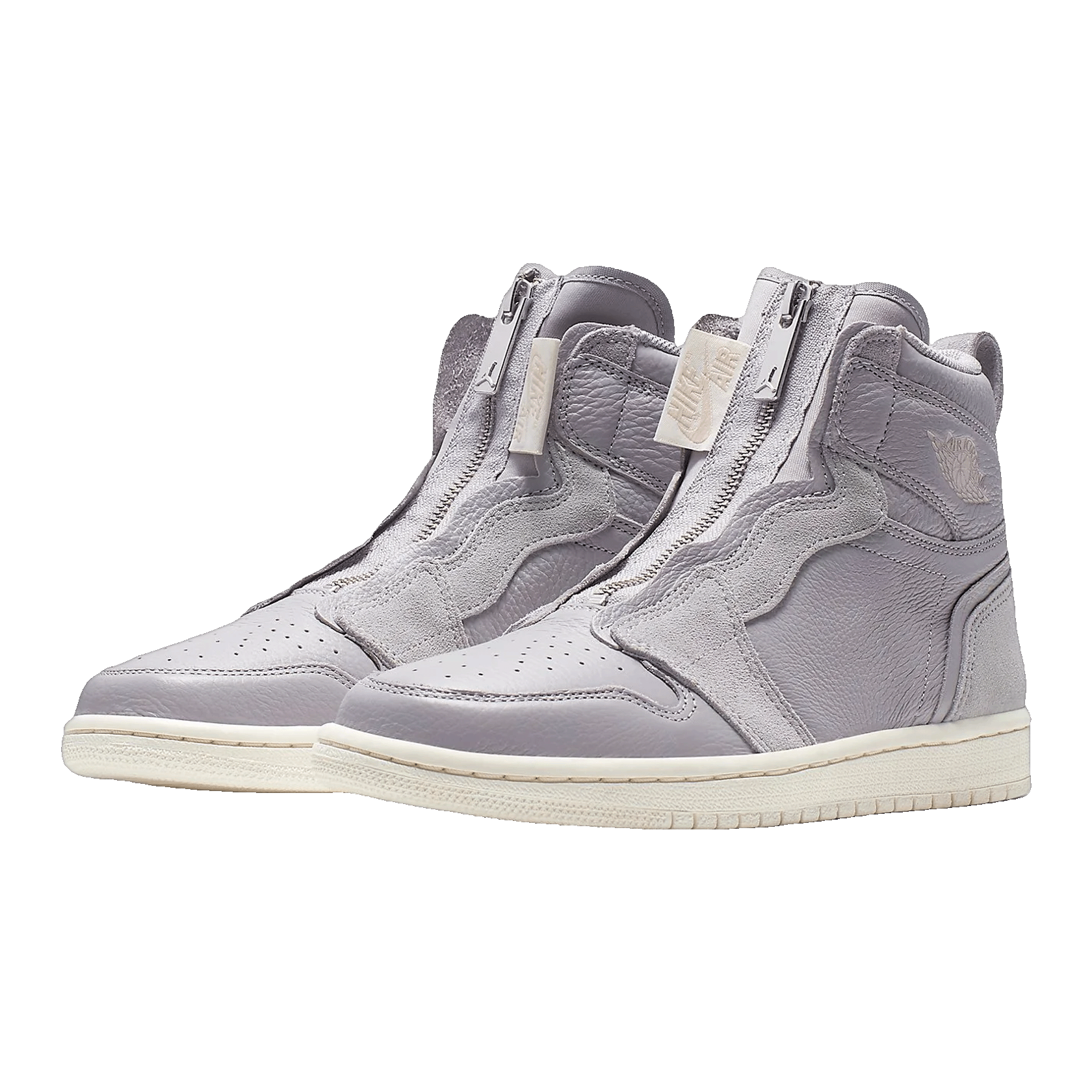 Nike Air Jordan 1 Retro High Zip Atmosphere Grey (W) Side