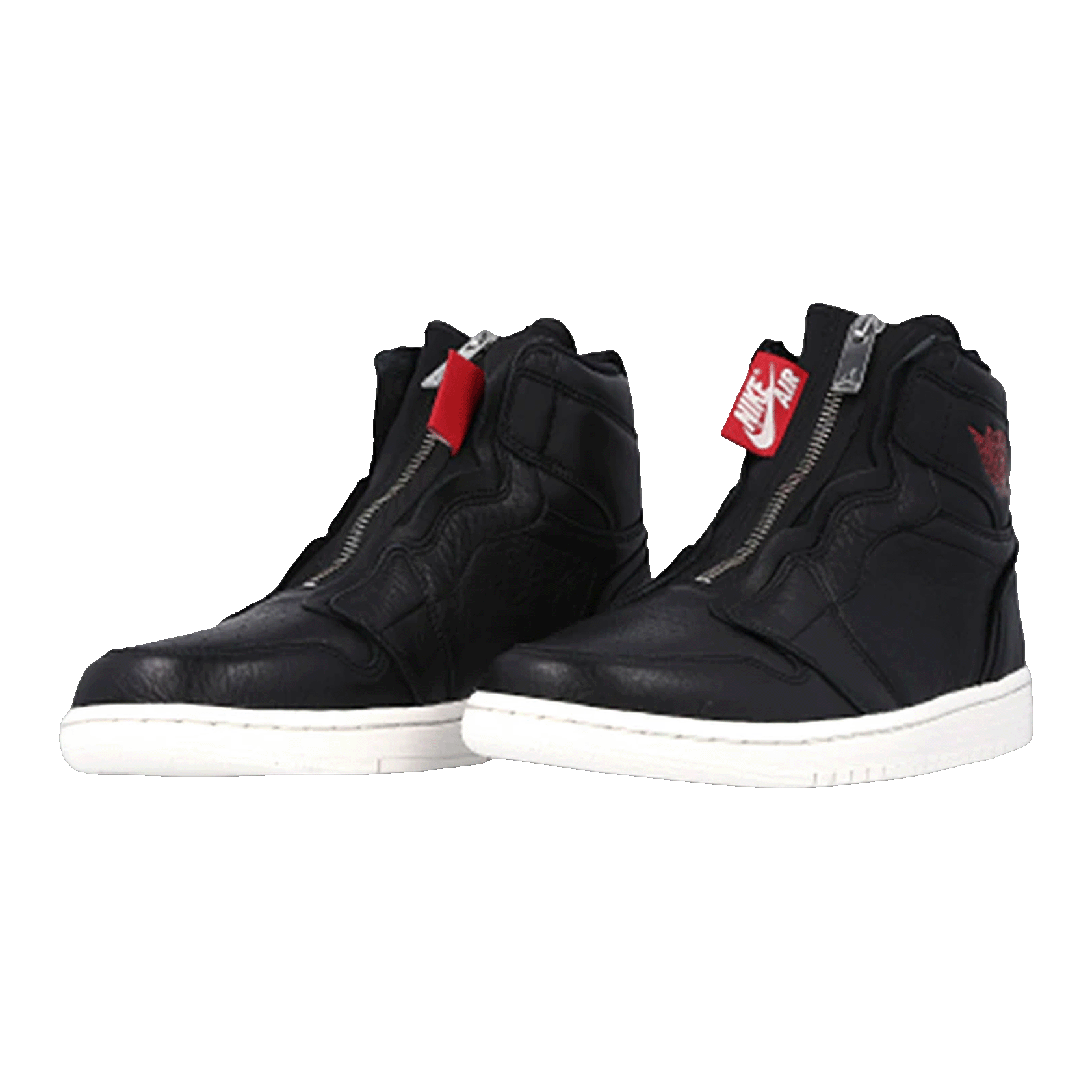 Nike Air Jordan 1 Retro High Zip Black Gym Red Phantom (W) Side