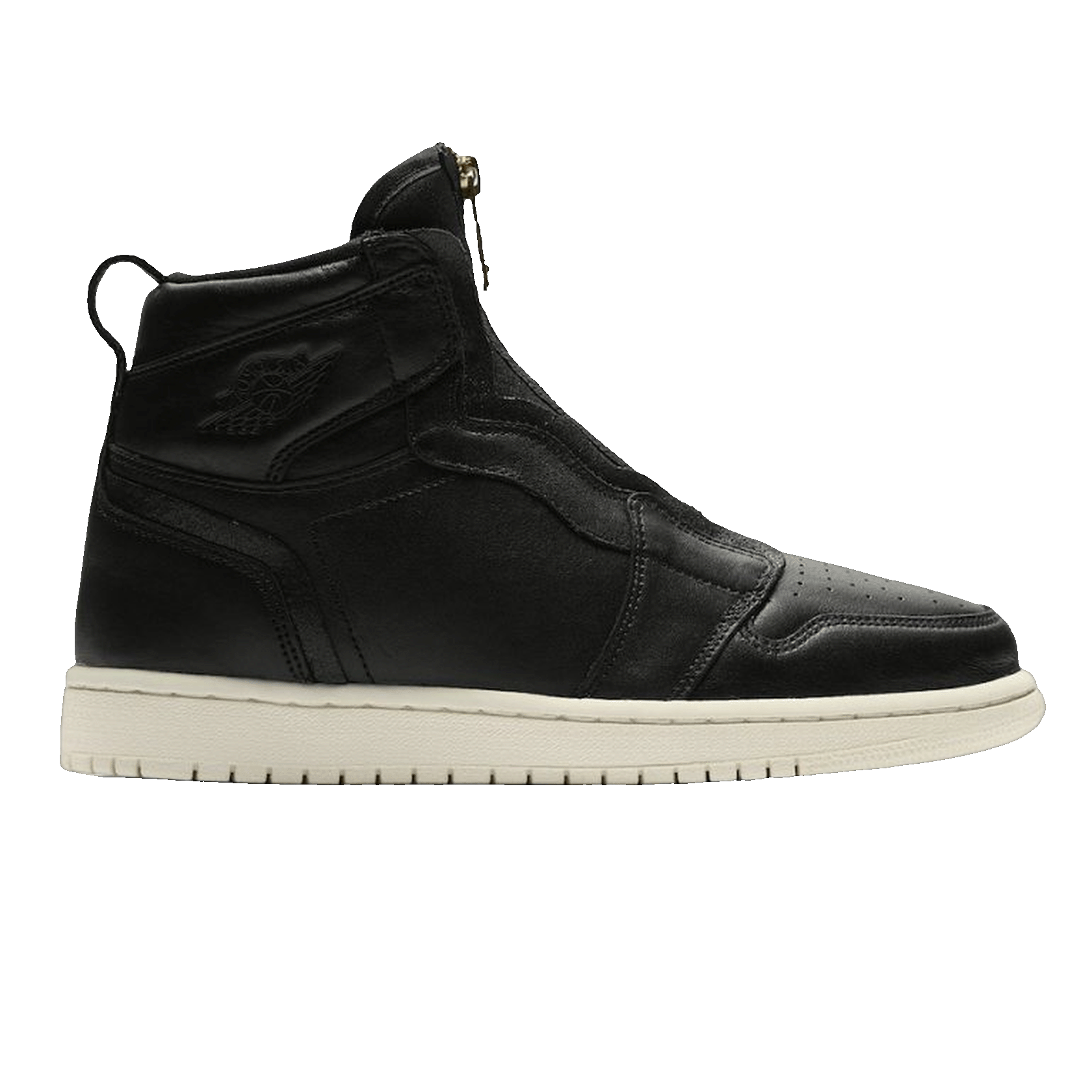 Nike Air Jordan 1 Retro High Zip Black Sail (W)