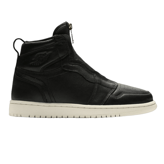 Nike Air Jordan 1 Retro High Zip Black Sail (W)