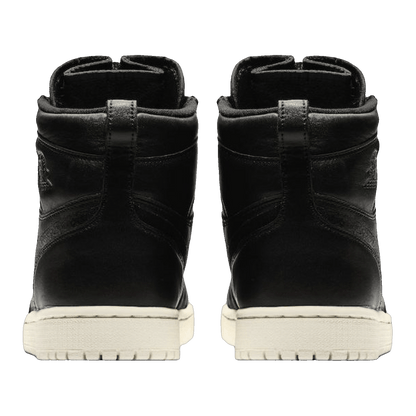 Nike Air Jordan 1 Retro High Zip Black Sail (W) Back