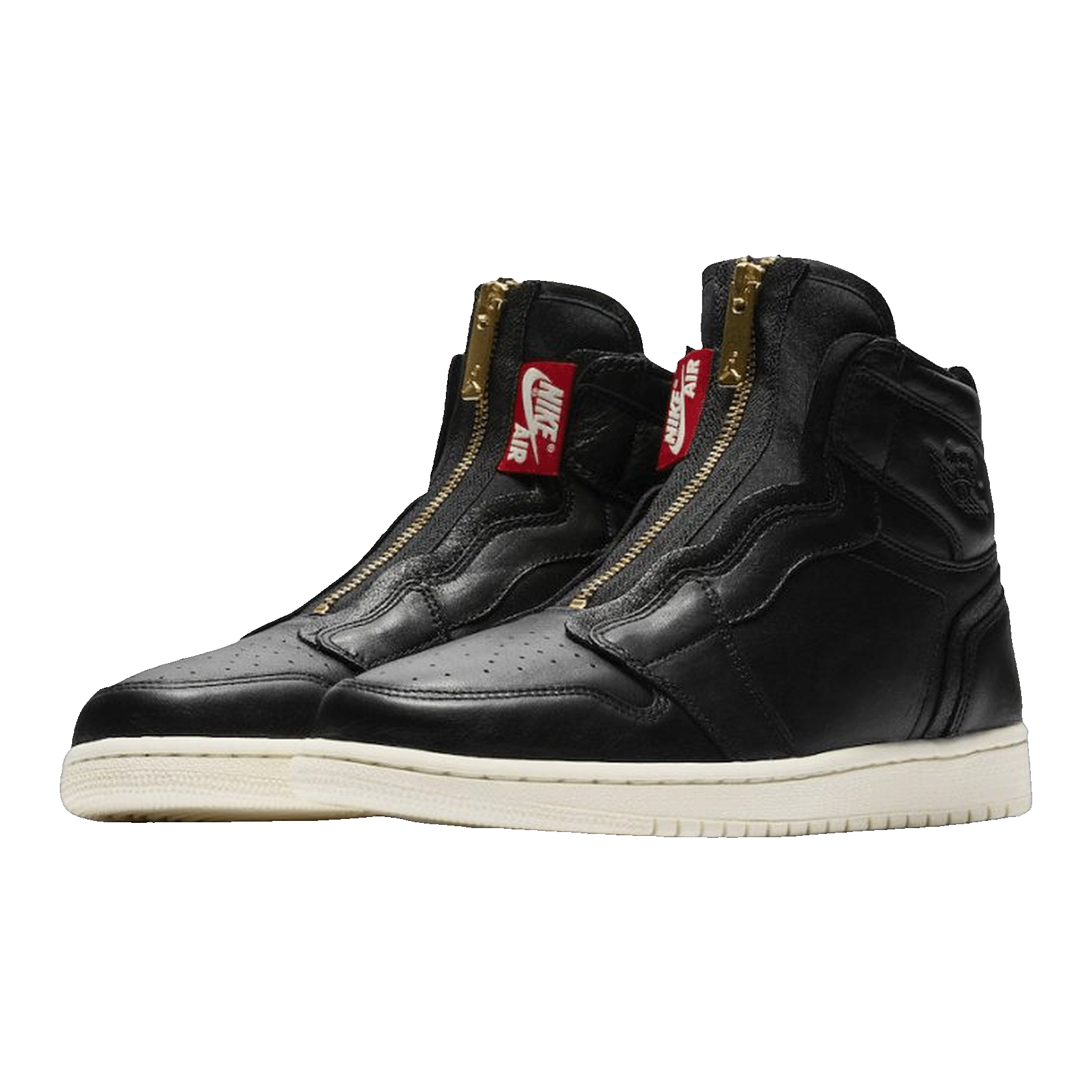 Nike Air Jordan 1 Retro High Zip Black Sail (W) Side
