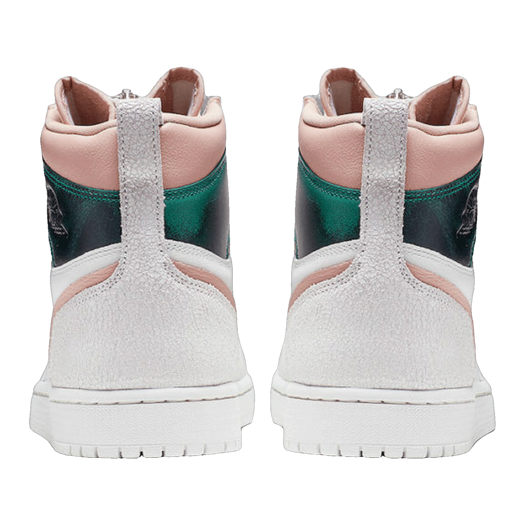 Nike Air Jordan 1 Retro High Zip Mystic Green (W) Back