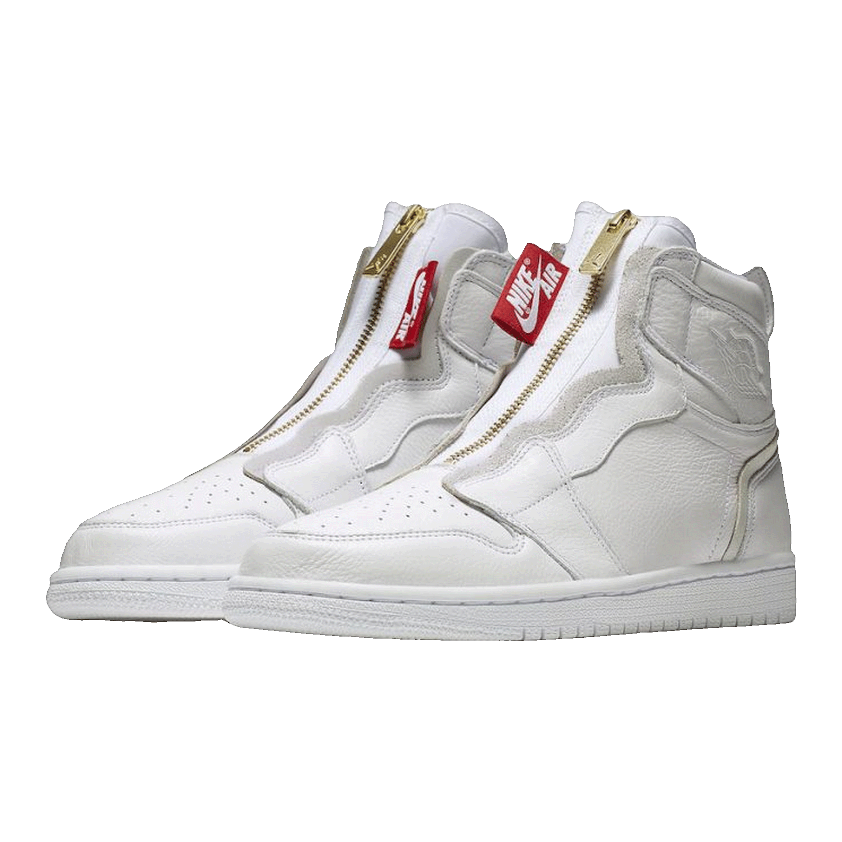 Nike Air Jordan 1 Retro High Zip White (W) Side