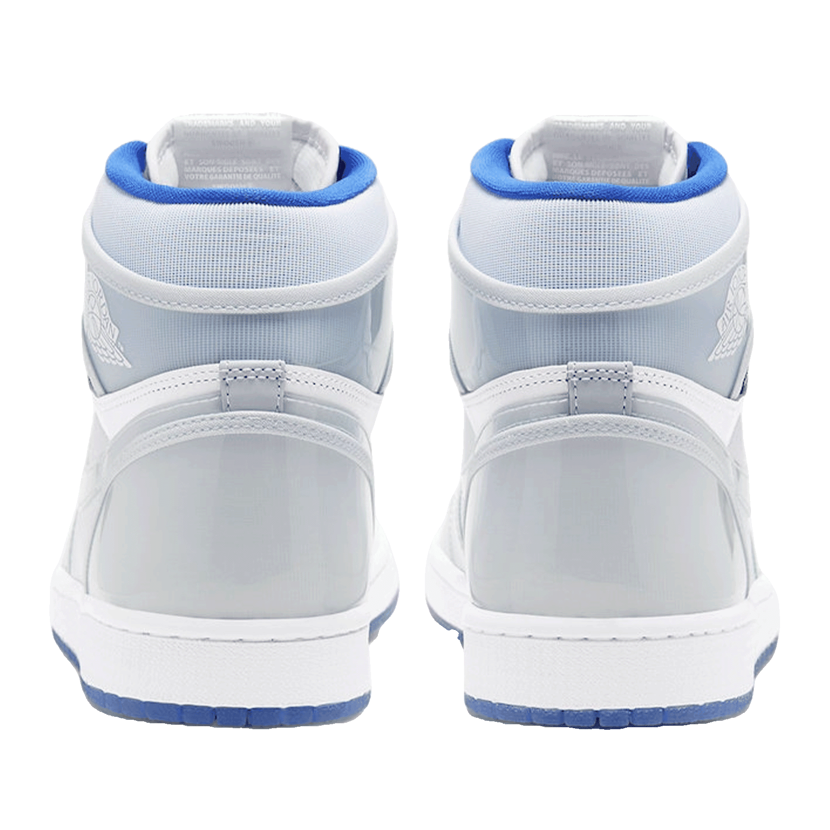 Nike Air Jordan 1 Retro High Zoom White Racer Blue Back