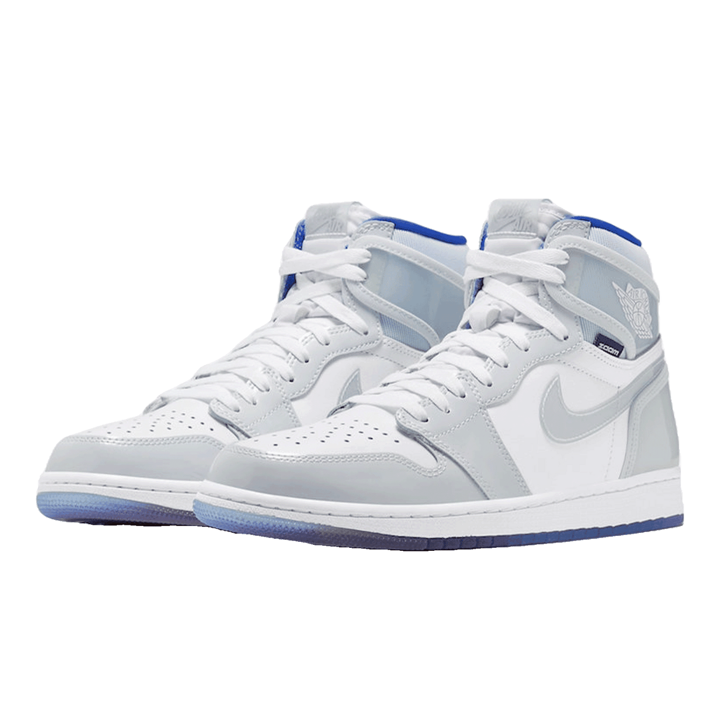 Nike Air Jordan 1 Retro High Zoom White Racer Blue Side