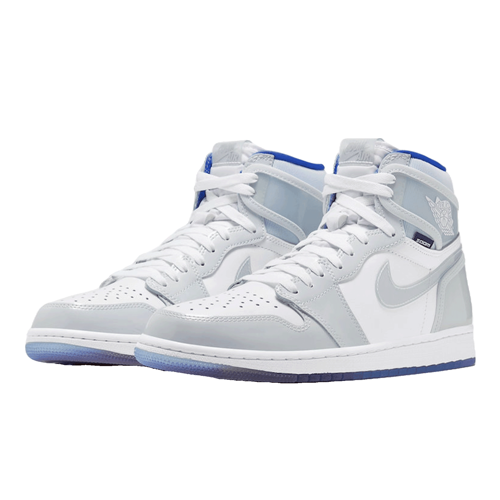 Nike Air Jordan 1 Retro High Zoom White Racer Blue Side