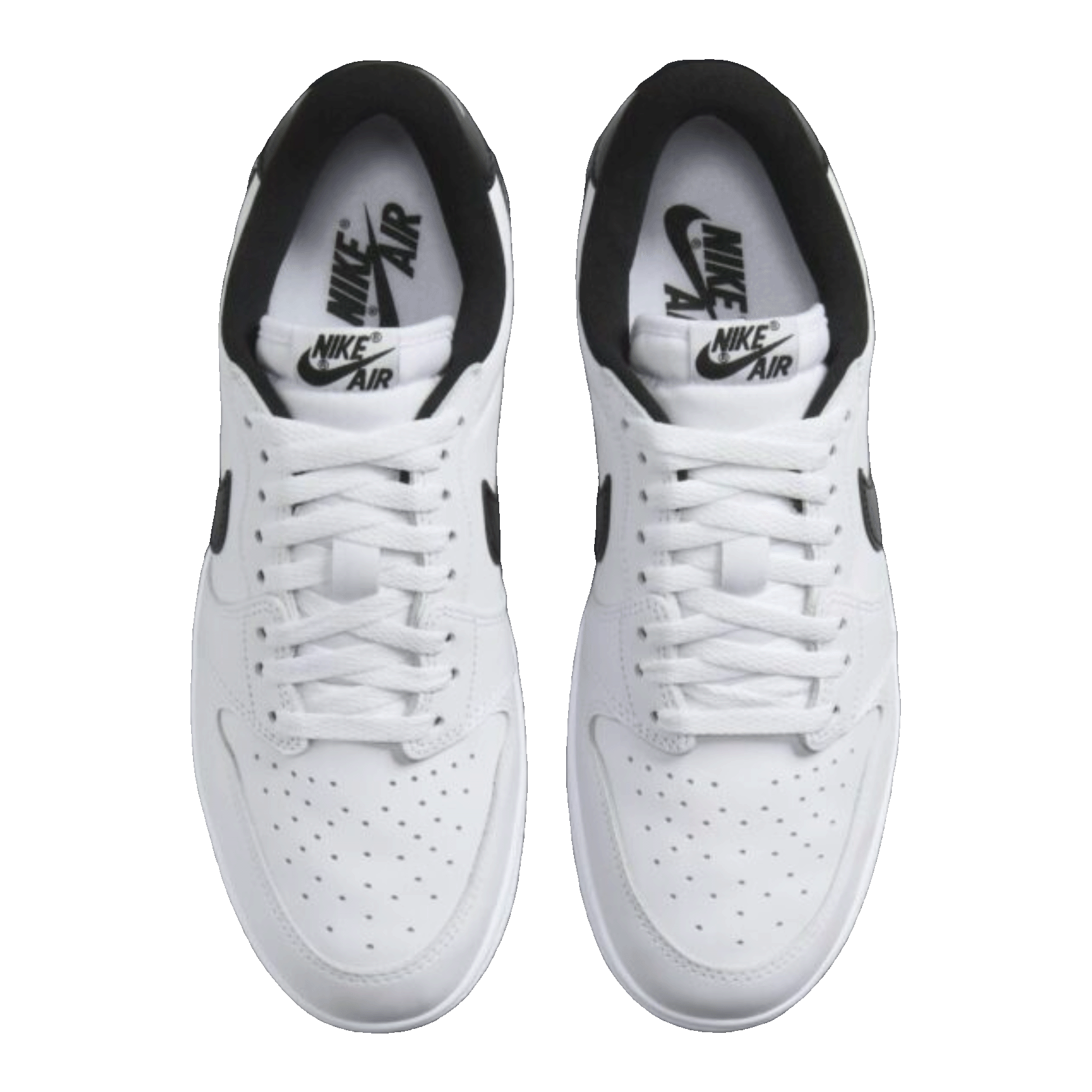 Nike Air Jordan 1 Retro Low '85 Metallic Black Oben