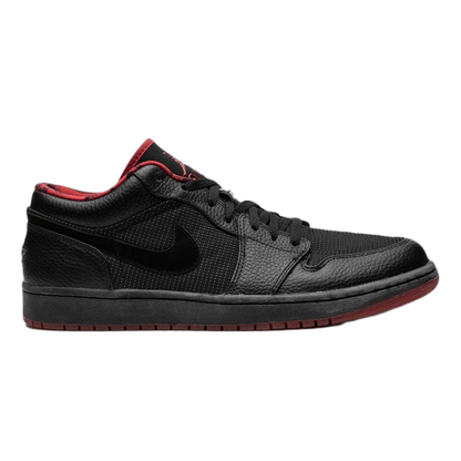 Nike Air Jordan 1 Retro Low Black Metallic Silver Varsity Red 309192-001