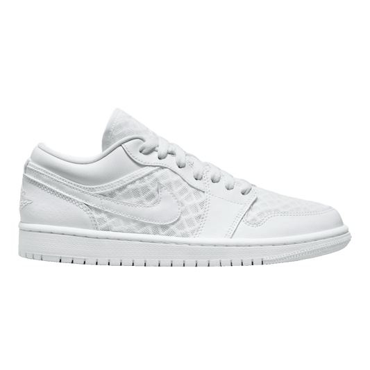 Nike Air Jordan 1 Retro Low Breathe Triple White (W)