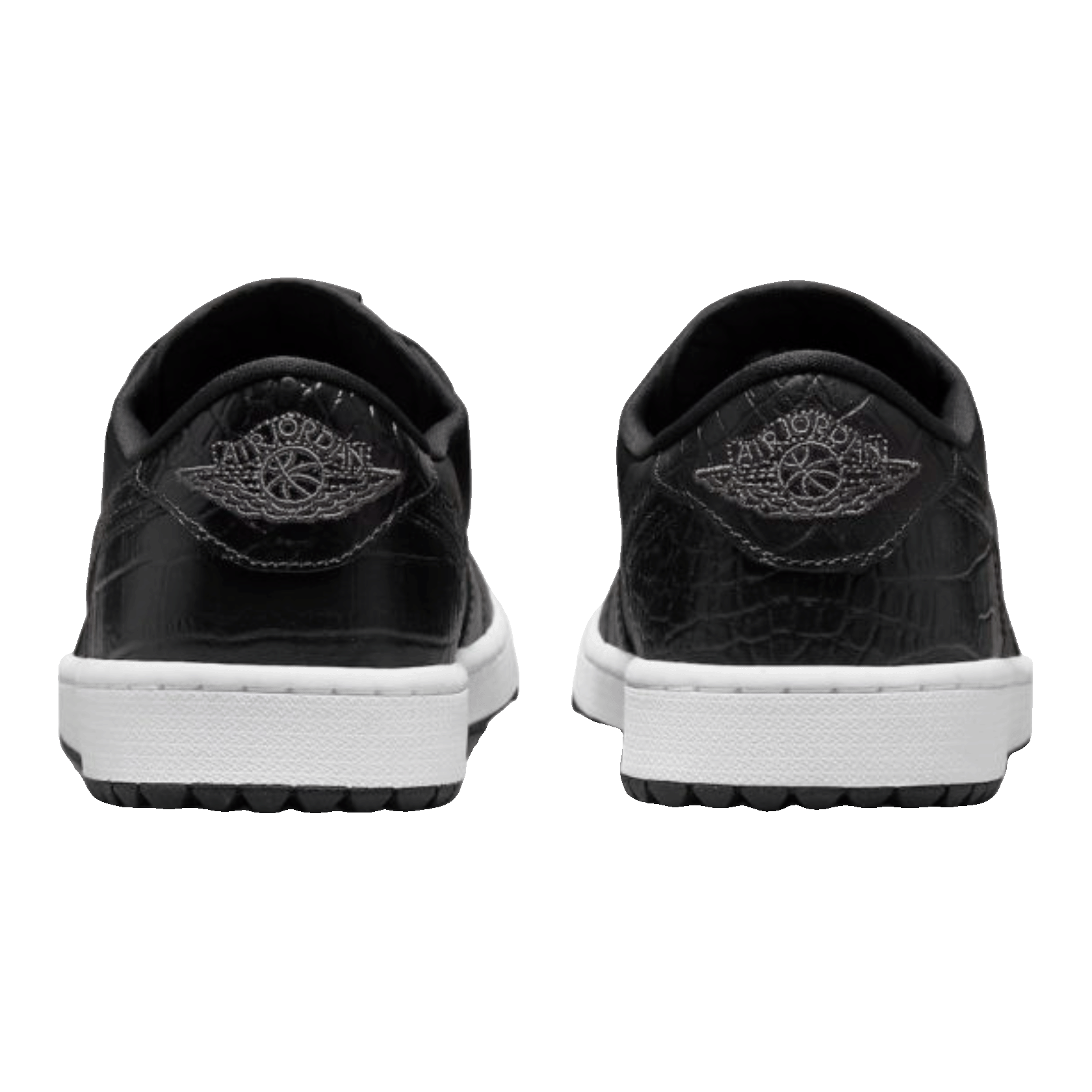 Nike Air Jordan 1 Retro Low Golf Black Croc Back