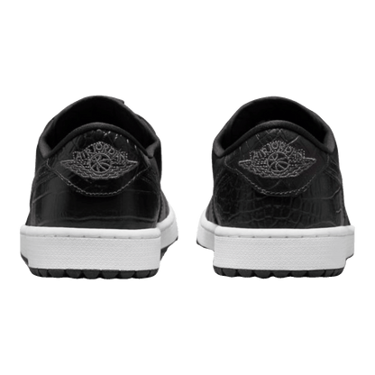 Nike Air Jordan 1 Retro Low Golf Black Croc Back